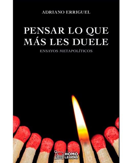 Pensar lo que más les duele: Ensayos metapolíticos (Capa mole com abas) 1