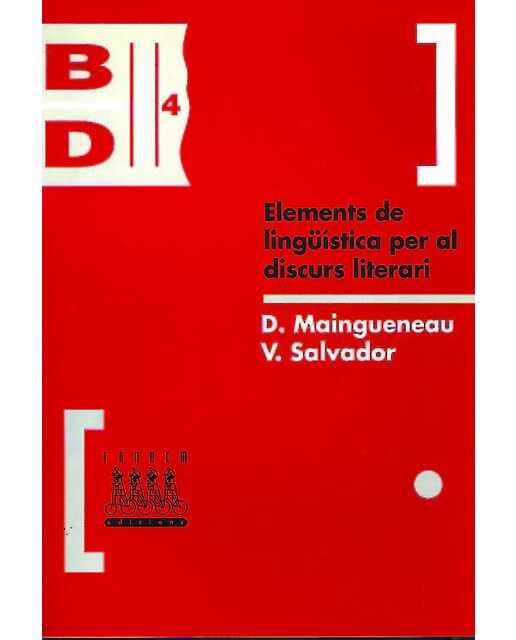 Elements de lingüística per a un discurs literari(Tapa blanda) 1