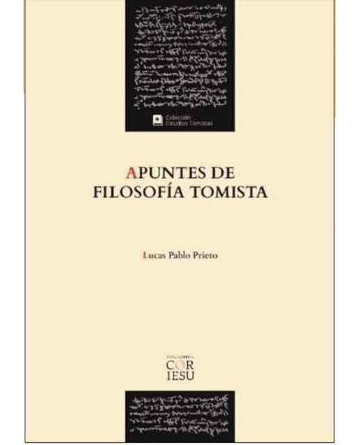 Apuntes de filosofía tomista(Tapa blanda) 1