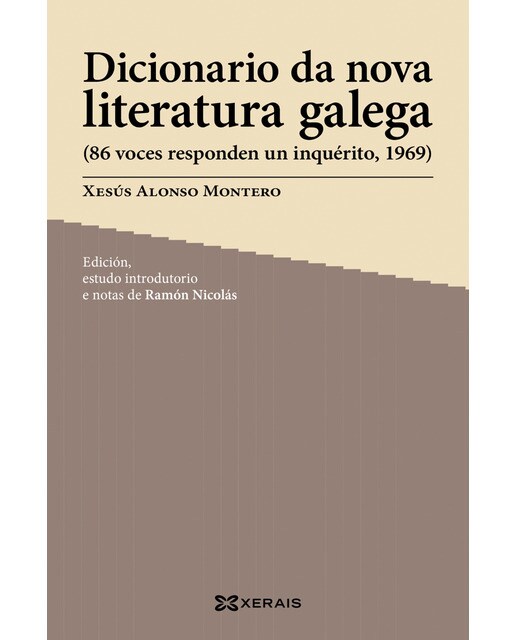 Dicionario da nova literatura galega: 86 voces responden un inquérito, 1969(Tapa blanda) 1