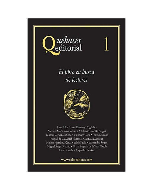 Quehacer editorial 1