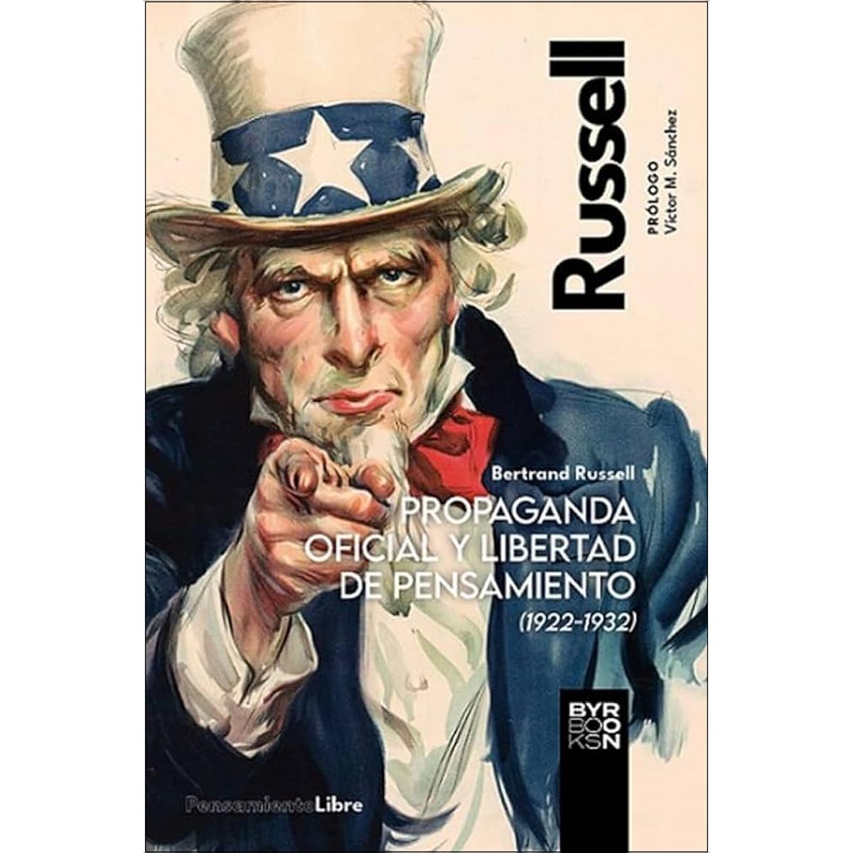 Imagen 0 de Propaganda oficial y libertad de pensamiento (1922-1932)  (Tapa blanda Tapa blanda con solapas)