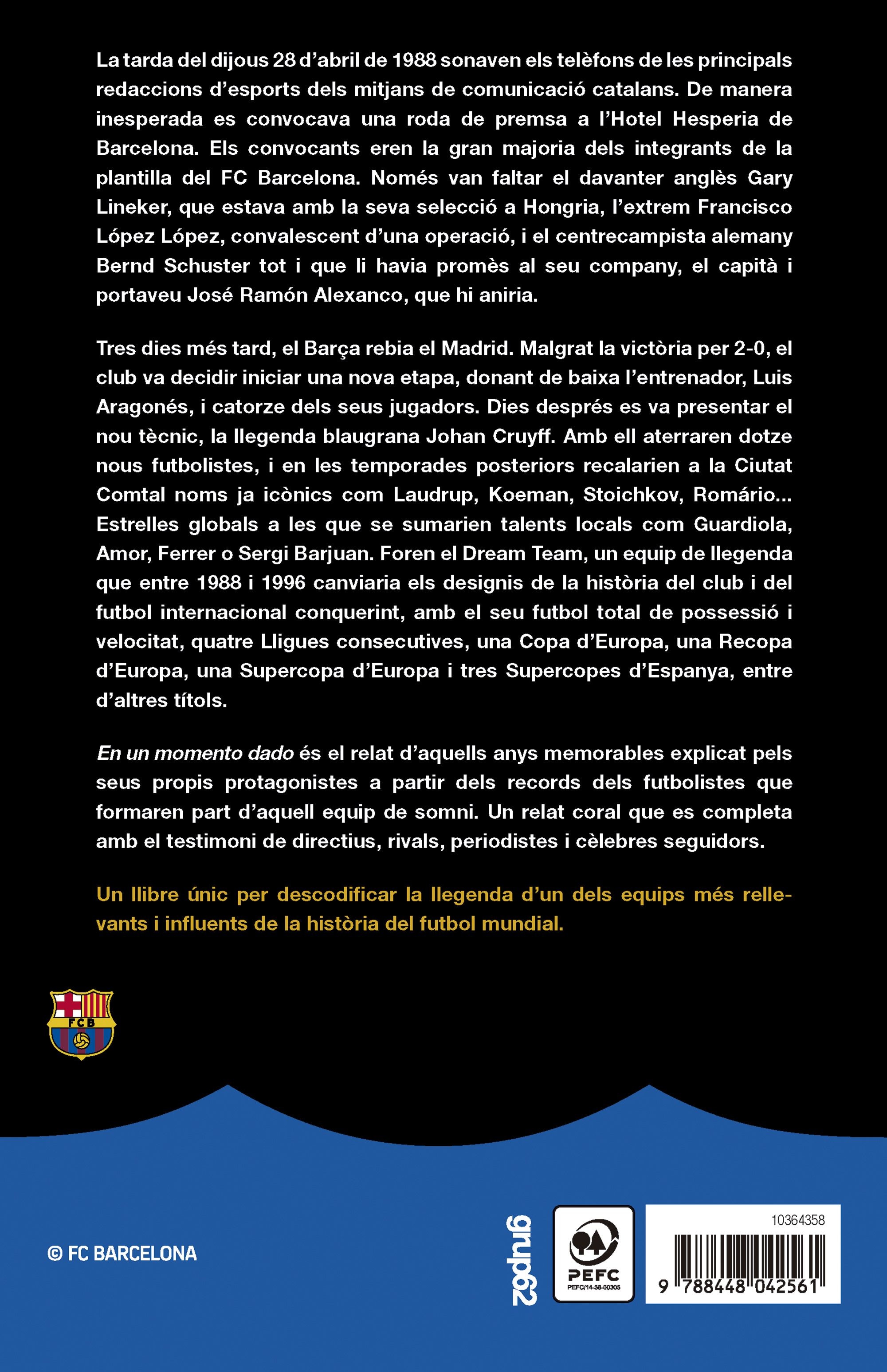 En un momento dado: Història oral del Dream Team (Capa mole com abas) 2