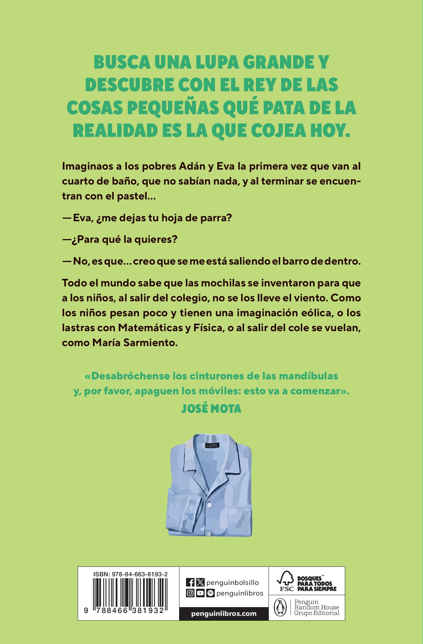 ¿Cada cuánto hay que echar a lavar el pijama?: Monólogos del rey de las cosas pequeñas (Bolso) 2
