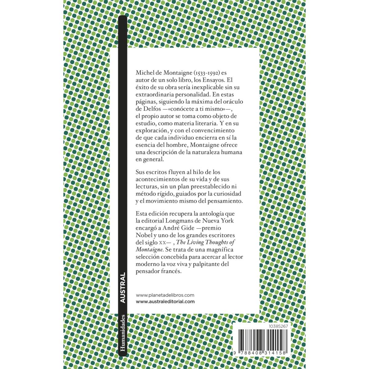 Ensayos: "Páginas inmortales" seleccionadas por André Gide (Bolso) (Capa mole) 2