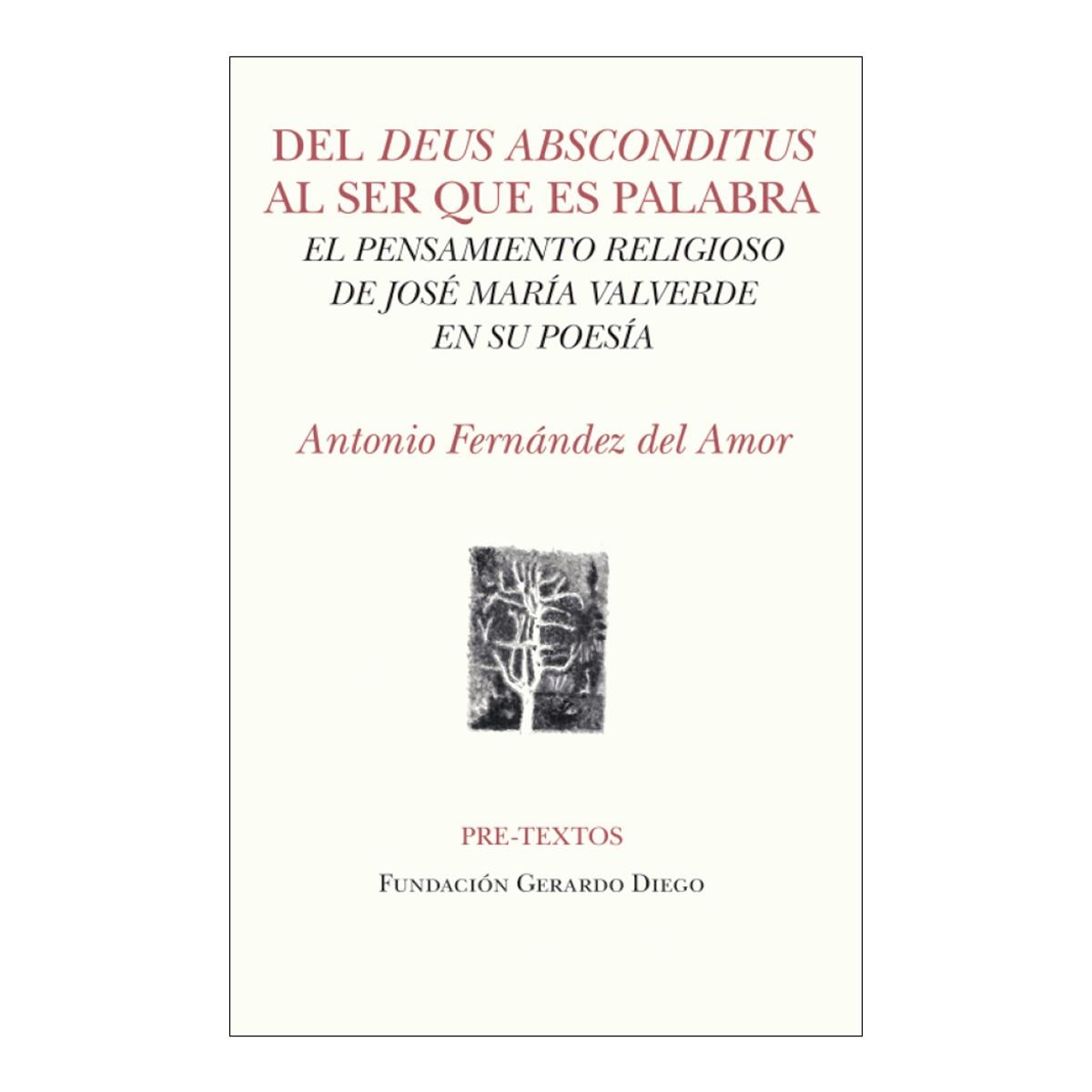 Del deus absconditus al ser que es palab 1