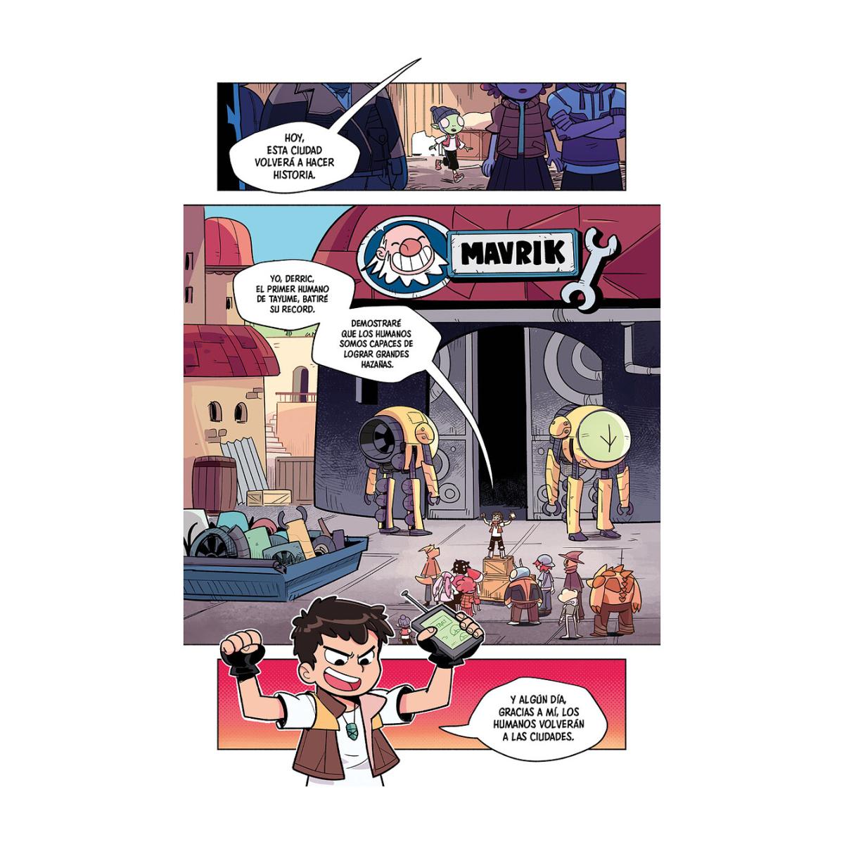 DERRIC EL PRIMER HUMANO  (Capa Mole Capa Mole con Lapelas) 4