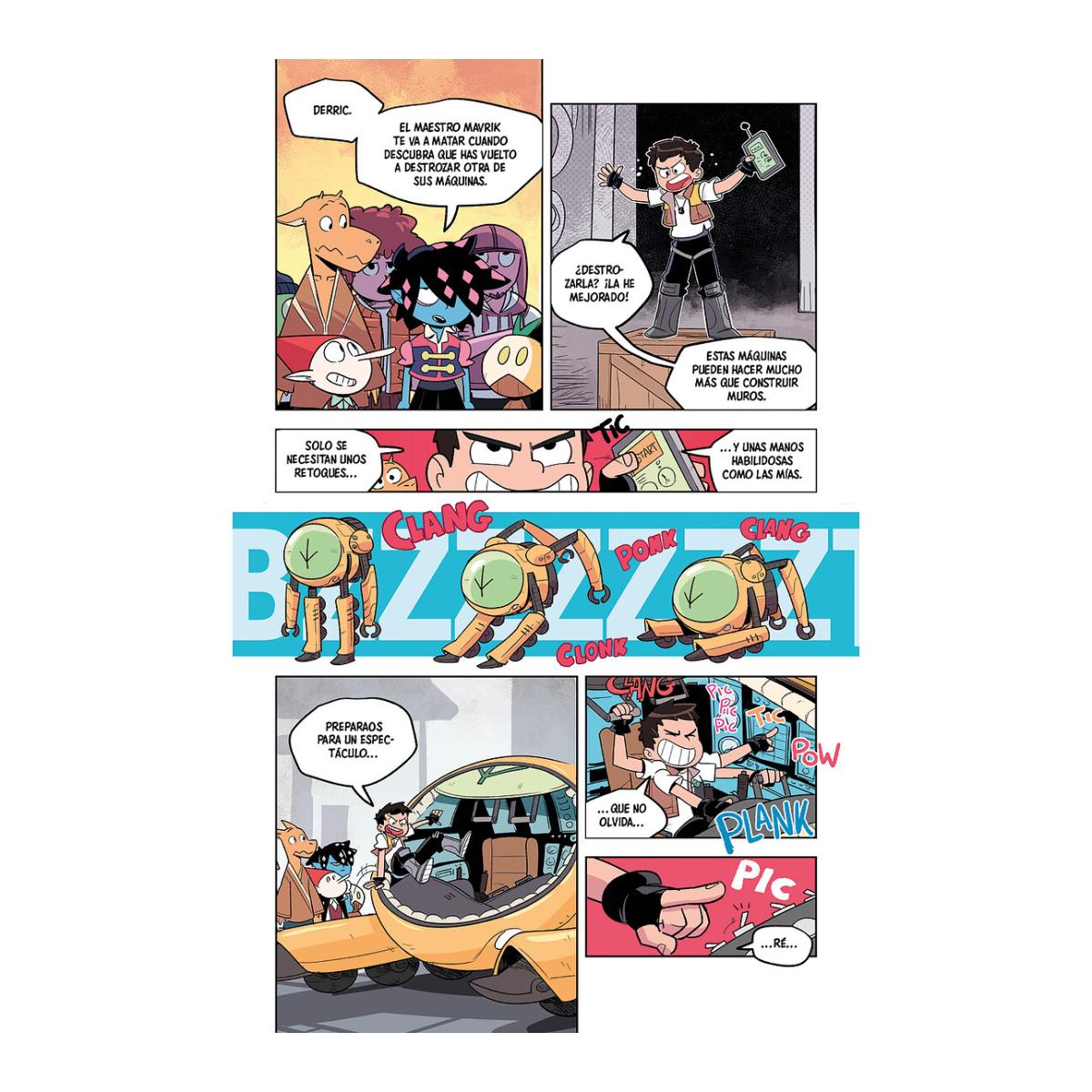 DERRIC EL PRIMER HUMANO  (Capa Mole Capa Mole con Lapelas) 5