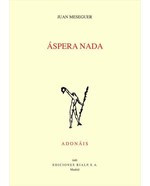 Imagen 0 de Áspera nada (Tapa blanda)