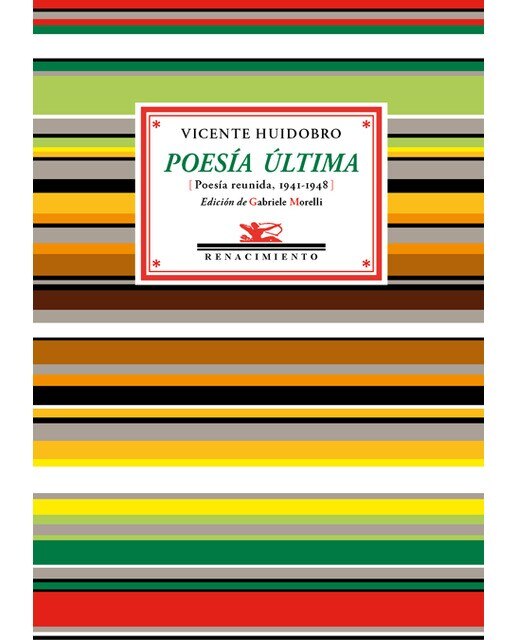 Imagen 0 de Poesía última (Tapa blanda)