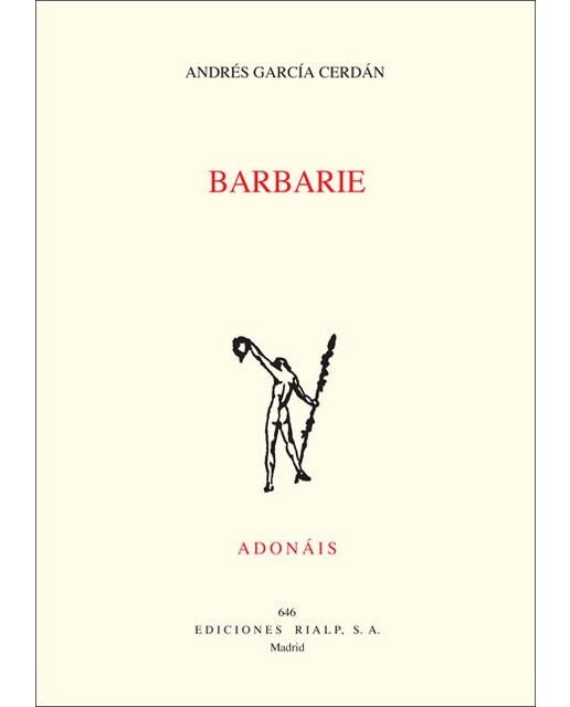 Imagen 0 de Barbarie (Tapa blanda)