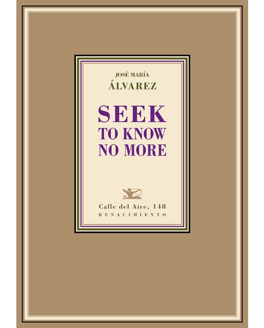 Imagen 0 de Seek to know no more (Tapa blanda)