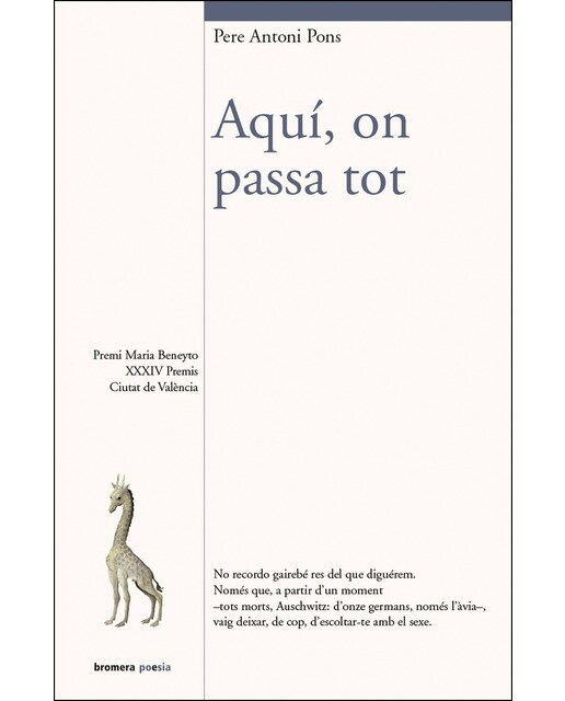 Imagen 0 de Aquí, on passa tot  (Tapa blanda con solapas)