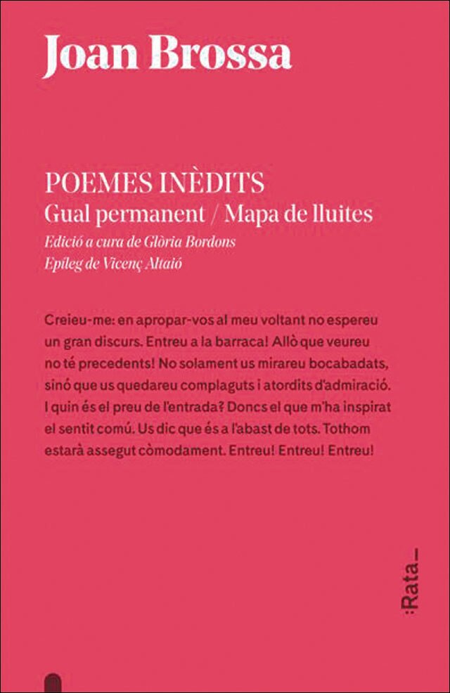 Poemes inèdits: Gual permanent - Mapa de lluites