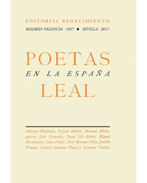 Imagen 0 de Poetas en la españa leal (Tapa blanda)