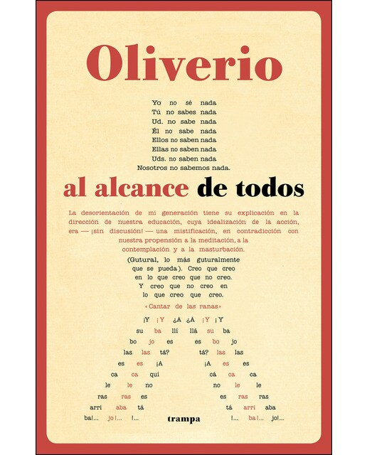 Imagen 0 de Oliverio al alcance de todos (Tapa blanda)