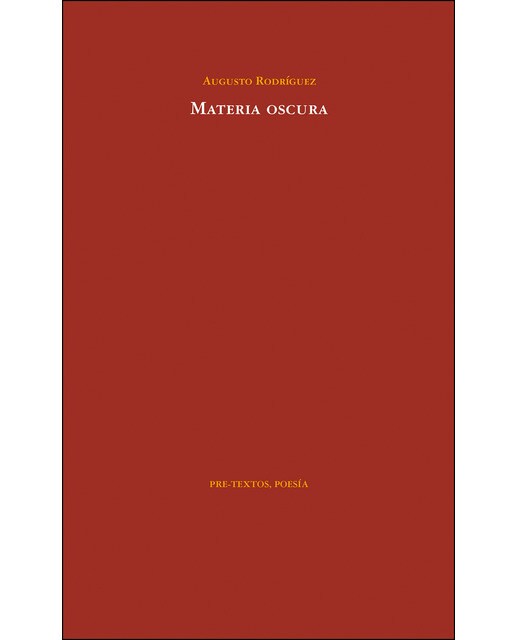 Imagen 0 de Materia oscura (Tapa blanda)