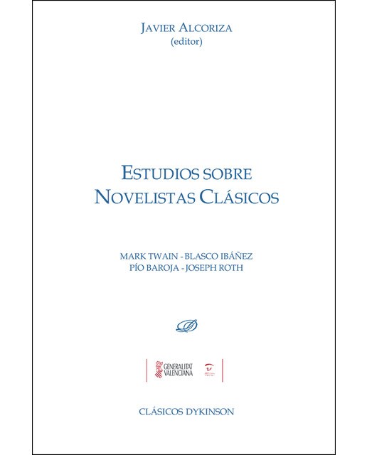Imagen 0 de Estudios sobre novelistas clásicosMark Twain Blasco Ibáñez Pío Baroja Joseph Roth (Tapa blanda)