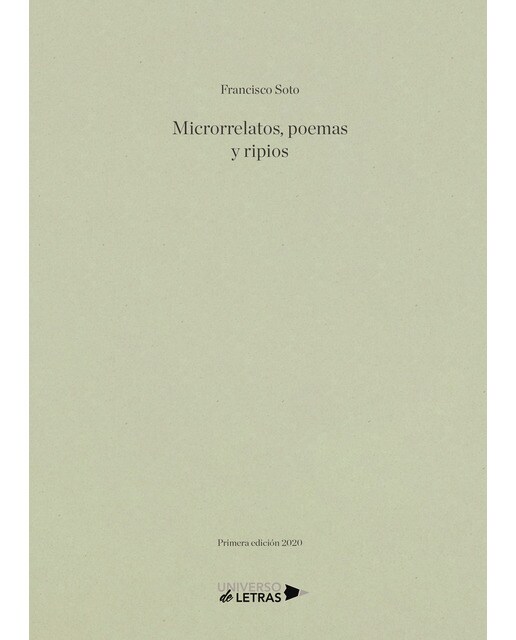 Imagen 0 de Microrrelatos, poemas y ripios (Tapa blanda)