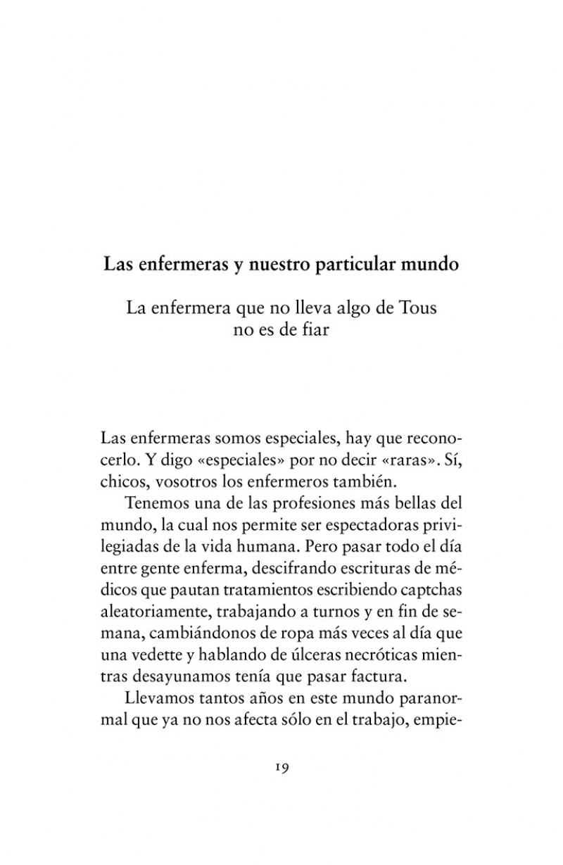 La vida es suero: Historias de una enfermera saturada(Tapa blanda) 6