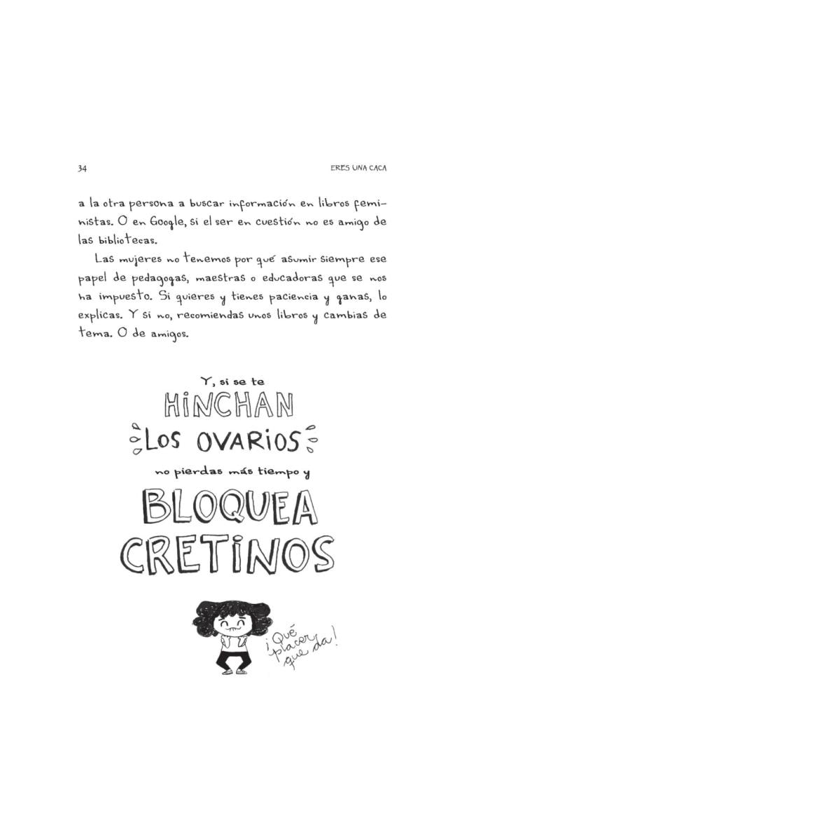 Imagen 5 de Eres una caca: Guía para entender y desmontar el machismo (Tapa blanda)