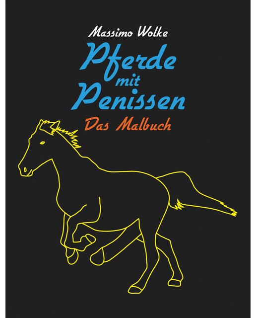 Pferde mit Penissen - Das MalbuchTapa blanda 1