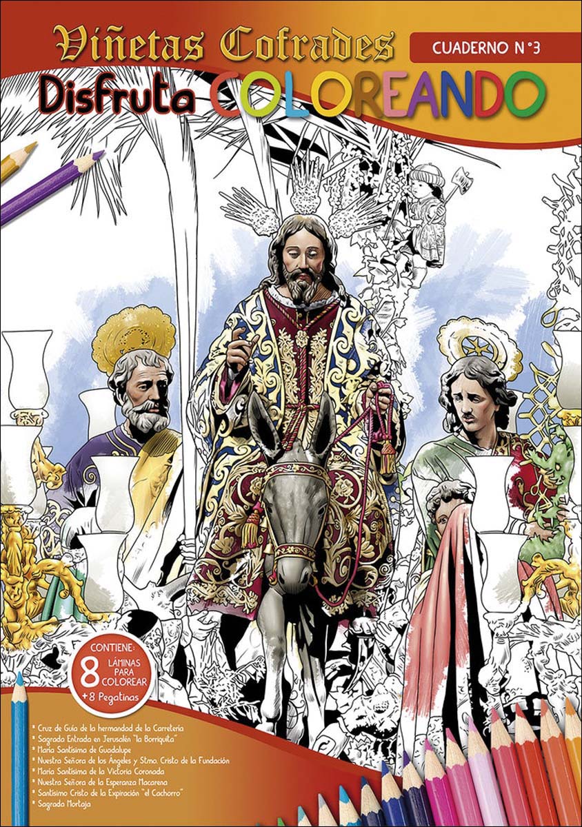 Imagem 0 de Disfruta coloreando viñetas cofrades 3