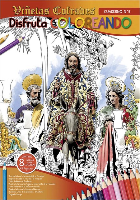 Imagem 0 de Disfruta coloreando viñetas cofrades 3