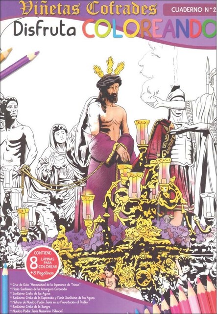 Imagem 0 de Disfruta coloreando viñetas cofrades 2