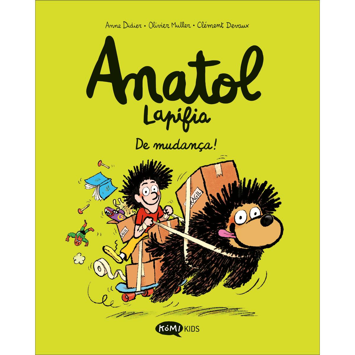 Imagem 0 de Anatol Lapifia Vol.9 De mudança! (Capa mole com abas)