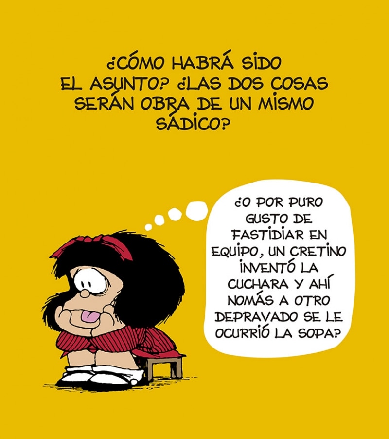 ¡LA SOPA! (LA PEQUEÑA FILOSOFÍA DE MAFAL  (Capa Mole) 2