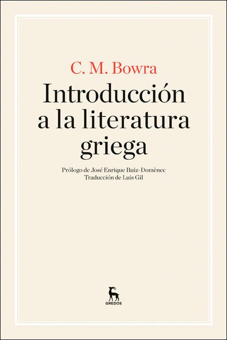 Imagen 0 de Introducción a la literatura griega (Tapa blanda)