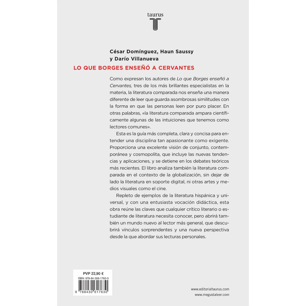 Lo que Borges enseñó a Cervantes: Una introducción a la literatura comparada (Capa mole) 2