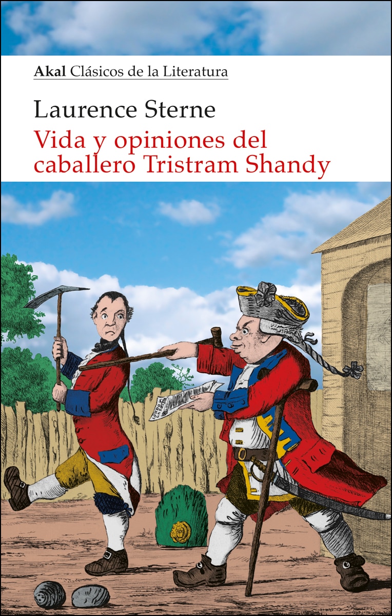 Vida y opiniones del caballero Tristram Shandy (Capa mole com abas) 1