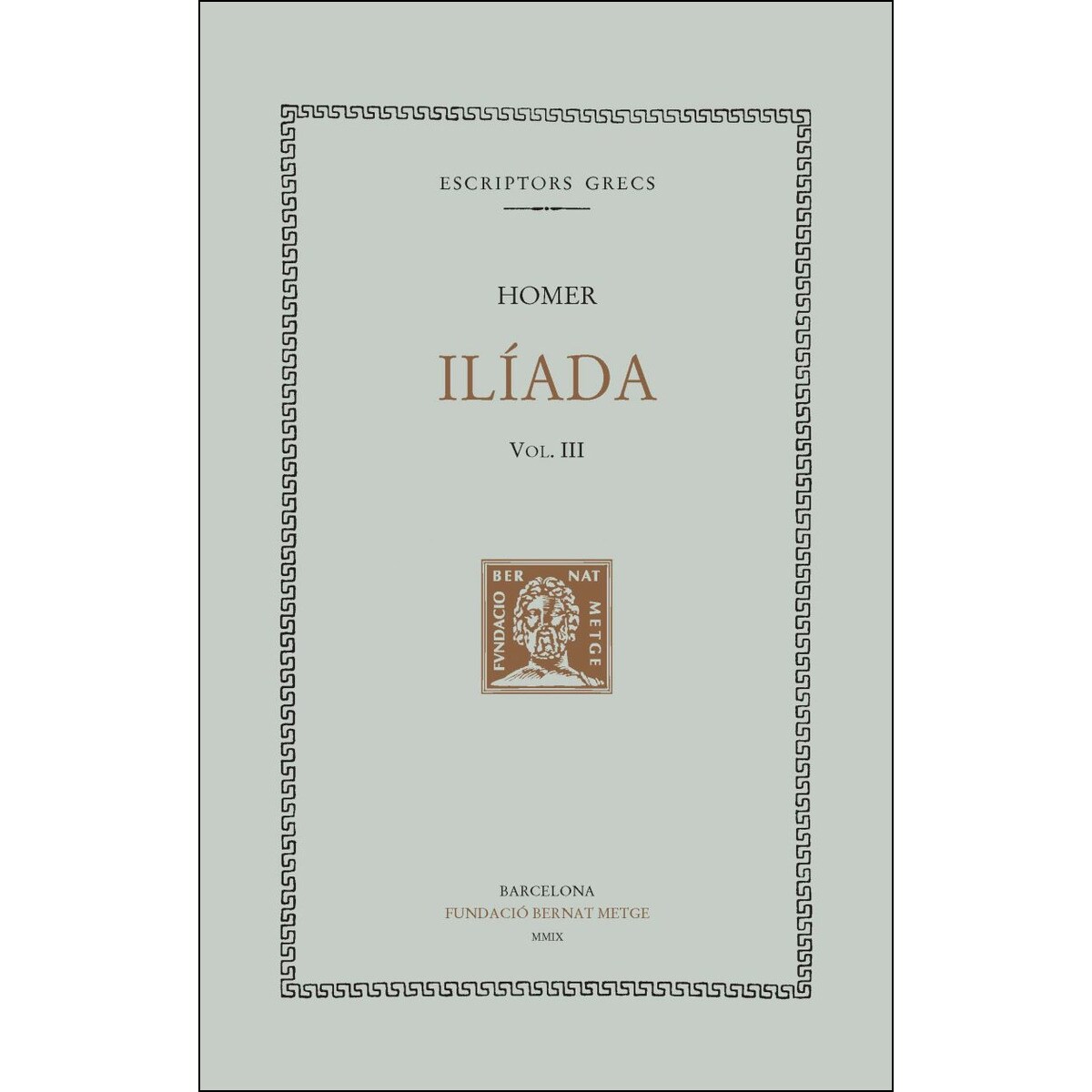 Ilíada, vol. III