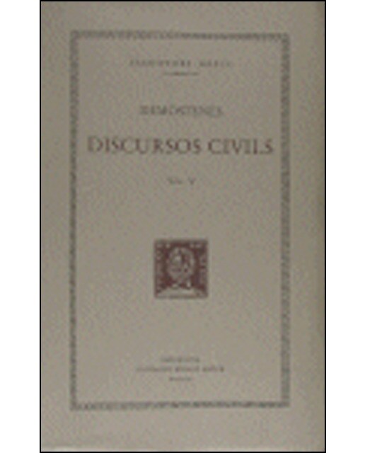 Discursos civils, vol. V i últim