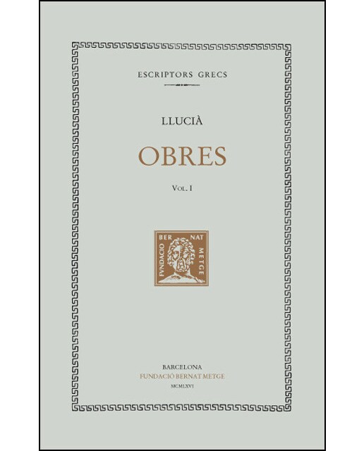 Obres, vol. I: Diàlegs dels déus. Diàlegs marins