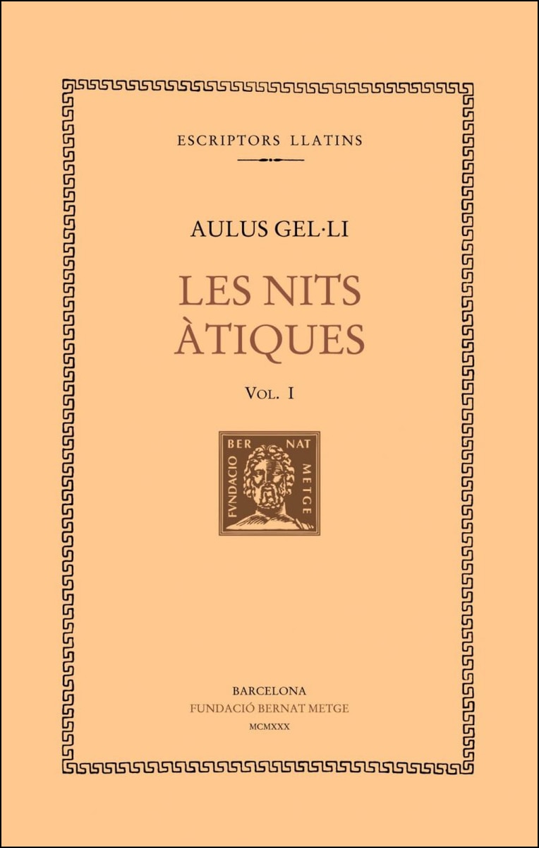 Les nits àtiques, vol. I: llibres I-II