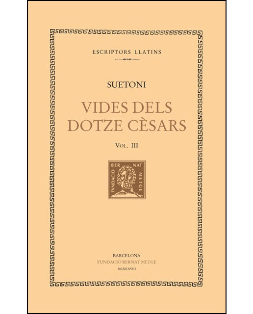 Vides dels dotze cèsars, vol. III: Tiberi. Calígula