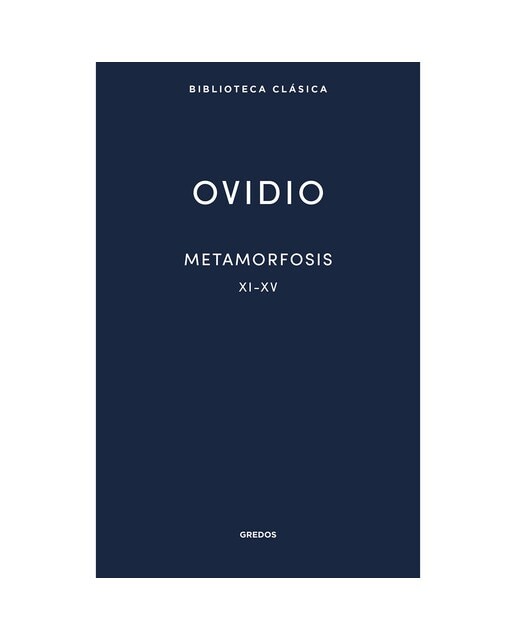 Imagen 0 de Metamorfosis XI-XV  (Tapa dura)