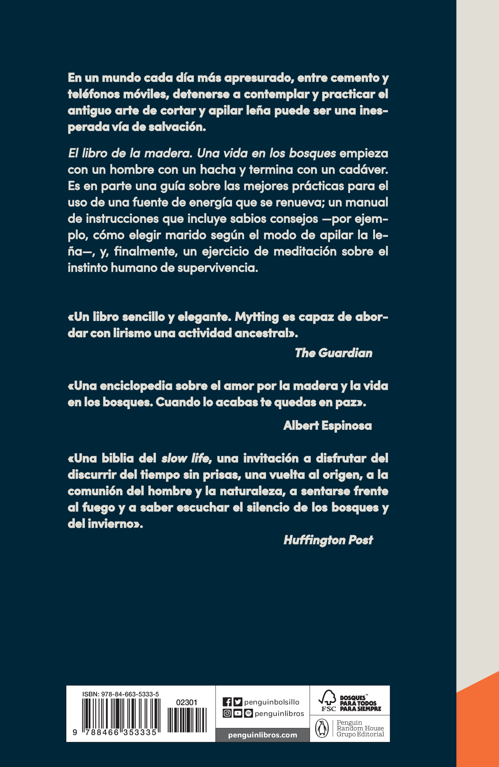 El libro de la madera: Una vida en los bosques (Bolsillo) (Tapa blanda) 2
