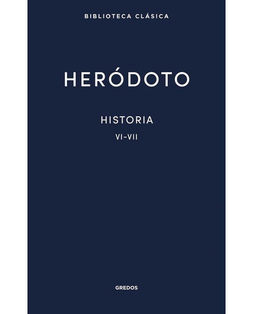Imagen 0 de Historia. Libros VI-VII  (Tapa dura)