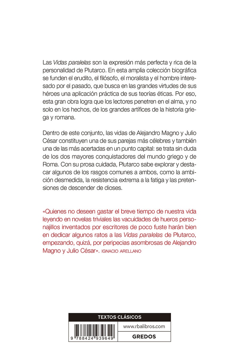 Vidas Paralelas. Alejandro-César  (Tapa blanda) 2