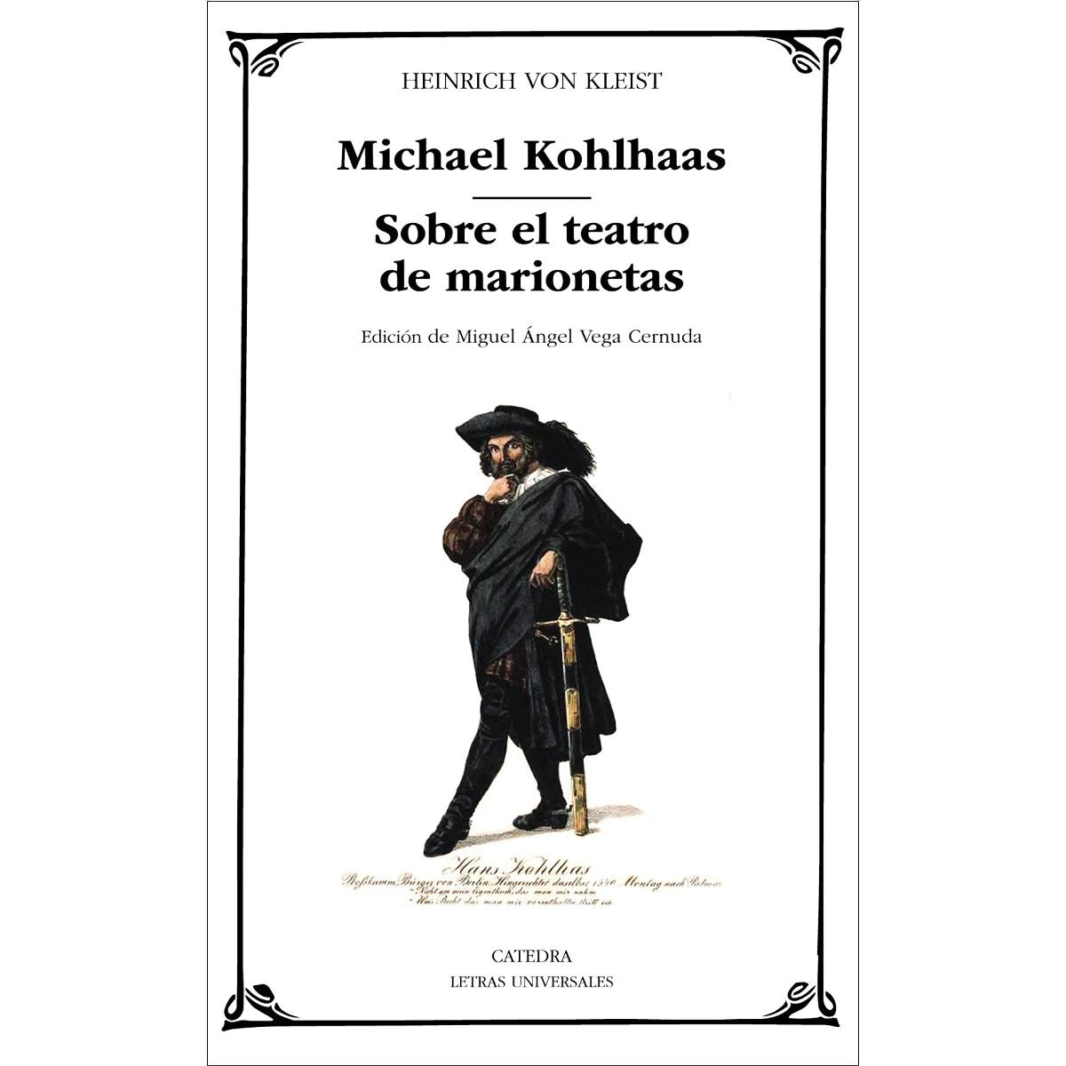 Imagen 0 de Michael Kohlhaas; Sobre el teatro  de marionetas  (Tapa blanda)