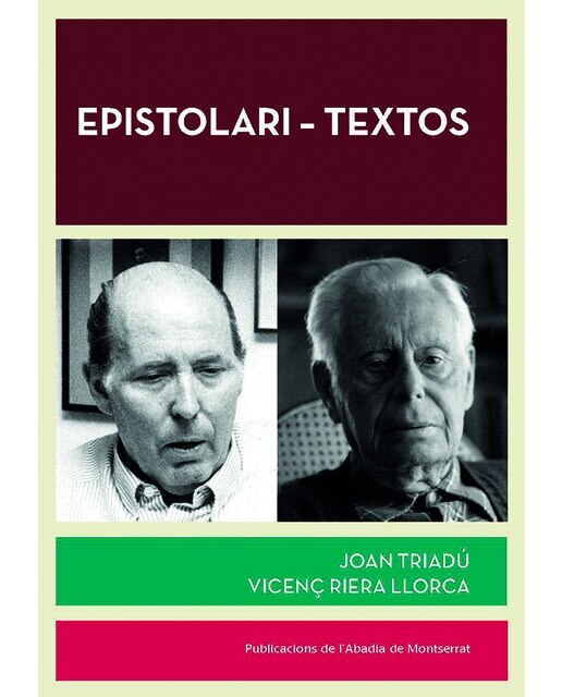 Imagen 0 de Epistolari-Textos (Tapa blanda)