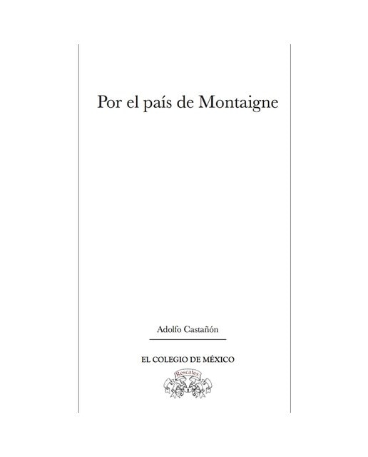 Por el país de montaigne 1