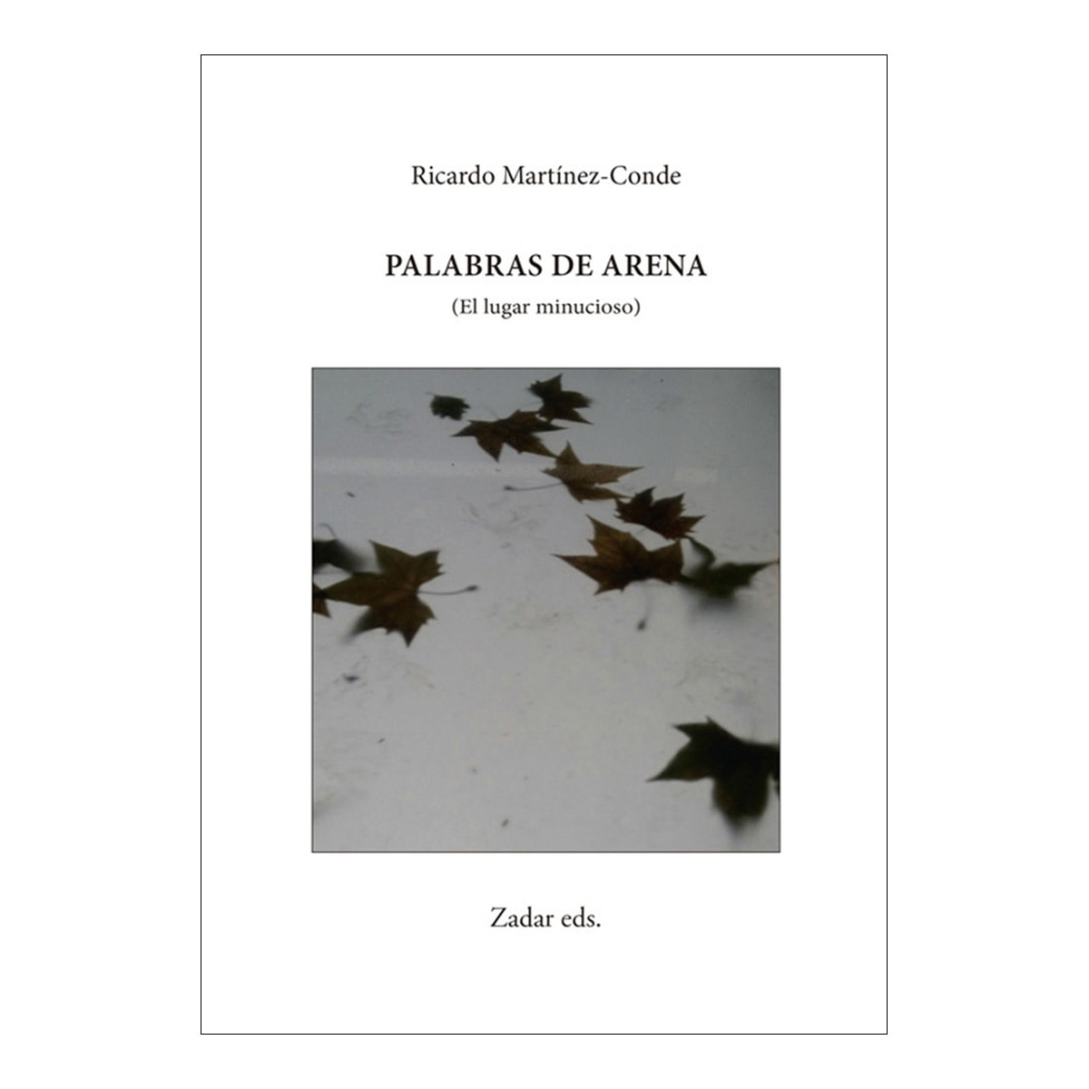 Palabras de arena: