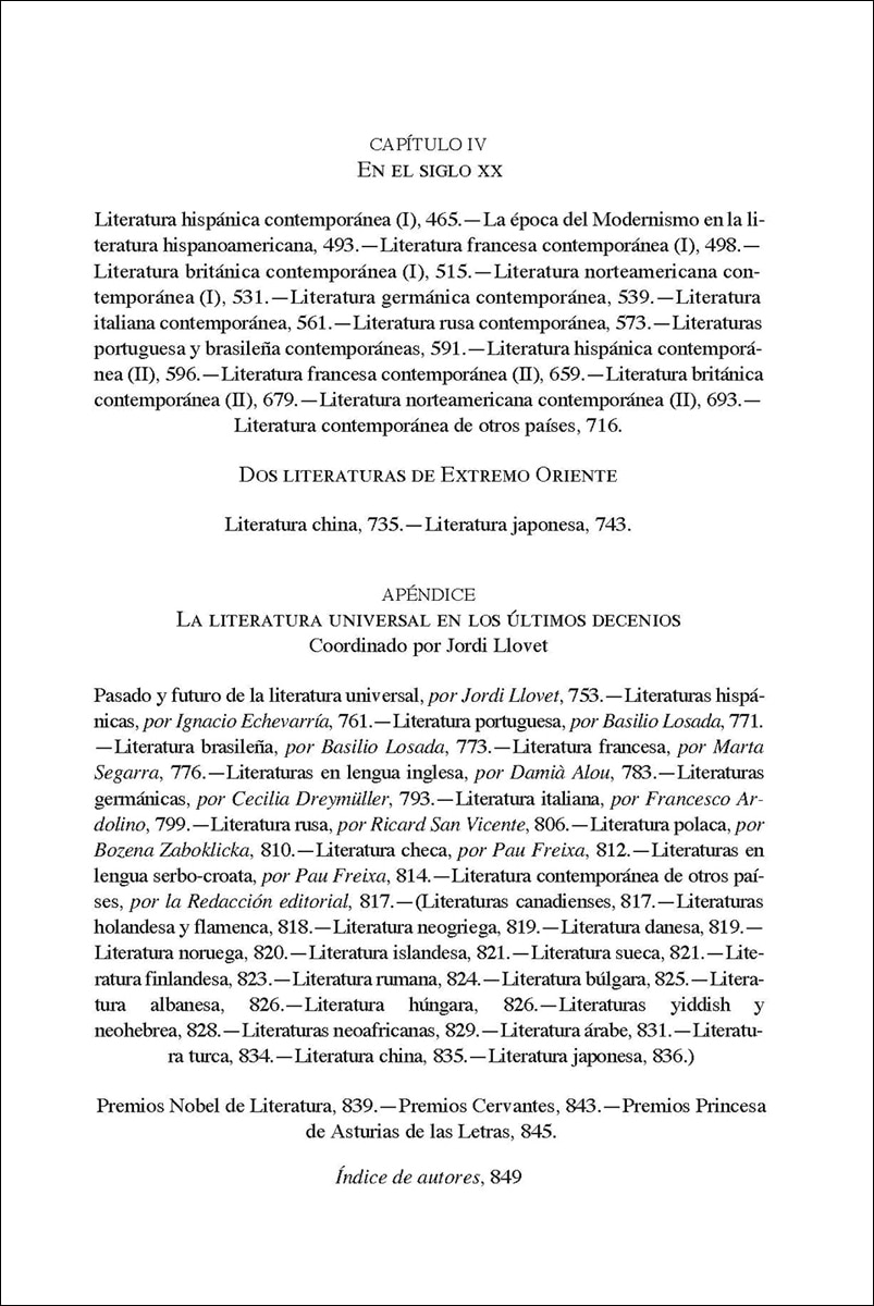 Historia de la literatura universal II  (Tapa dura) 4