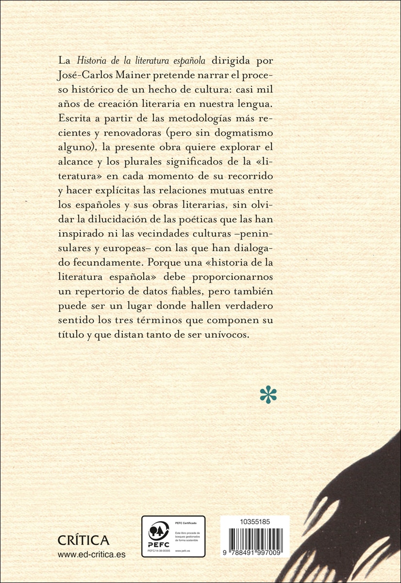 Derrota y restitución de la modernidad. 1939-2010: Historia literatura española 7  (Tapa blanda con solapas) 2
