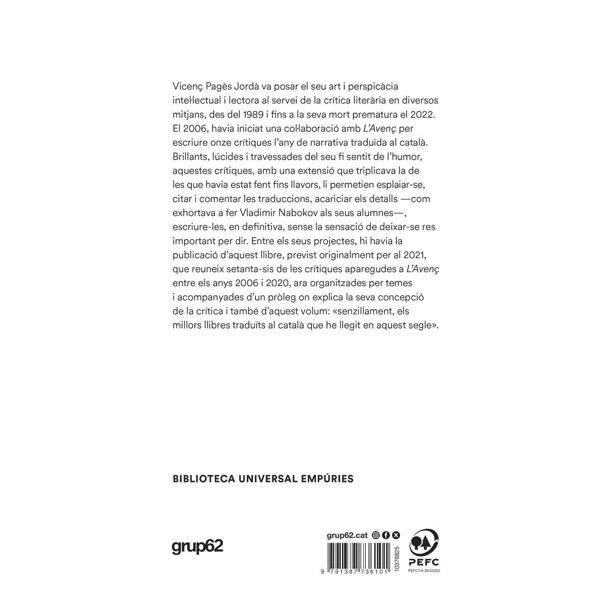 La carícia dels detalls: Lectures crítiques de narrativa contemporània (Capa mole com abas) 2